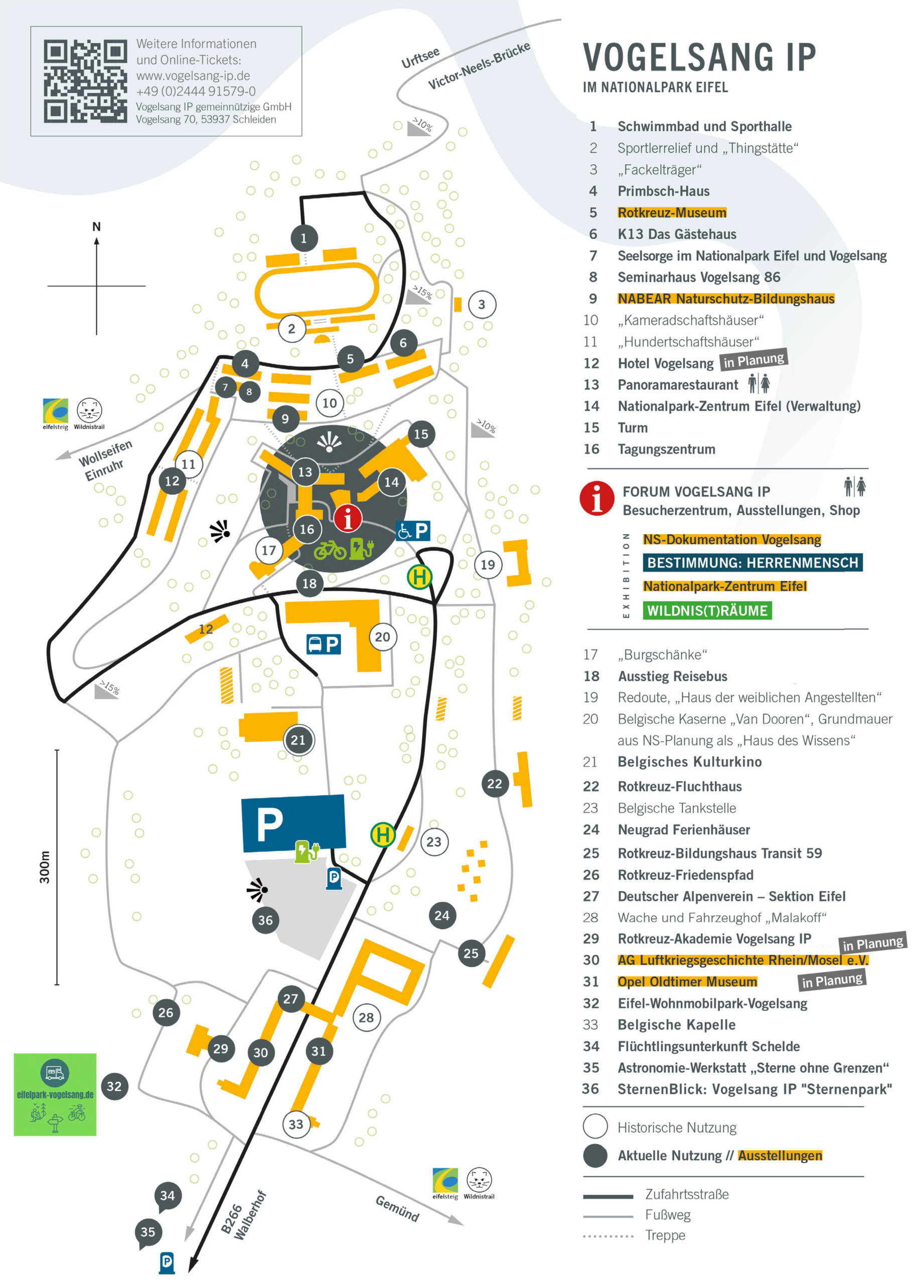 Lageplan Vogelsang IP